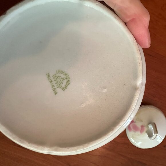 VINTAGE LEUCHTENBURG GERMAN PORCELAIN Coffee/TEA  POT - Picture 3 of 6